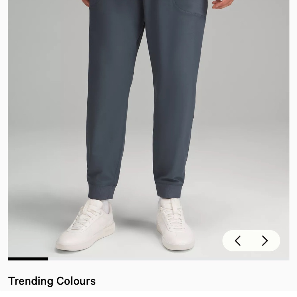lululemon athletica Men's ABC Grey Joggers
